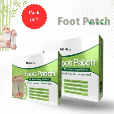 NILNIILVA Foot Patches for healthy feet: Pack of 2 Plaster & Patch(20 x 10 g)