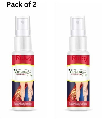 Ridoy Vein Spray: Herbal Remedy for Vein Issues Liquid(2 x 100 ml)
