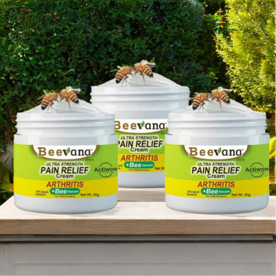 Bee Venom Cream for Quick Muscle & Joint Pain Relief Pack of 3 Cream(3 x 50 g)