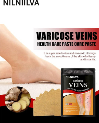 NILNIILVA Varicose Veins_patches12 Plaster & Patch(2 x 12 Patches)