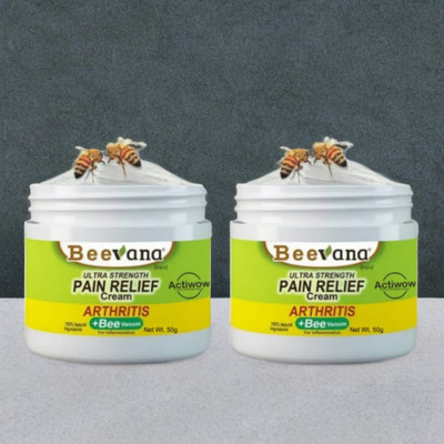 ACTIWOW BeeVana Joint & Muscle Relief for Painful Mobility Pack of 2 Cream(2 x 25 g)