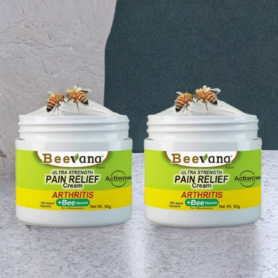 Bee Venom Arthritis & Pain Relief Cream for Mobility Pack of 2 Cream(2 x 50 g)