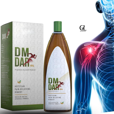 GLOLEY DM DAR Oil Ayurvedic Dam Pain Relief Oil for Knees Relief and Wellness Original Liquid(200 ml)