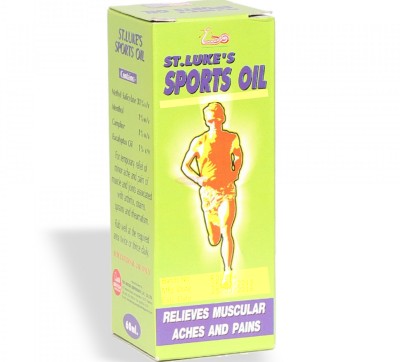 ST LUKE'S Sports Oil 60ML Pack of 1 - Imported product Liquid(60 ml)