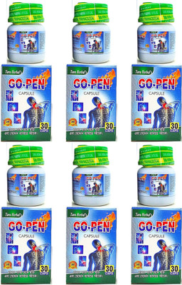 DEAL TO DEAL GO-PAIN CAPSULE FOR JOINT PAIN,RHEUMATOID ARTHRITIS,SCIATICA,GOUT,SPONDYLITIS Capsules(6 x 30 Units)