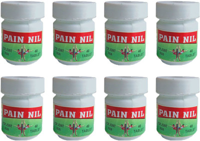 HRKH Ayurvedic Pain Nil Tablets for Joint pain (pack of 8) Tablets(8 x 40 Units)