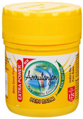 Amrutanjan Extra Power Pain Relief Balm pack of 1 Balm(50 ml)