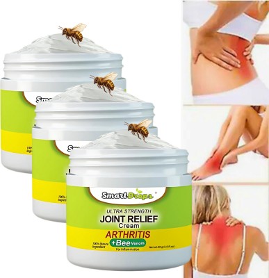 smartdrops Bee Venom Cream Bee Venom Joint And Bone Therapy Cream(3 x 50 g)