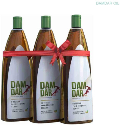 damdar Oil Herbal Comfort Formula for Muscles YYT01 Liquid(3 x 66.67 ml)