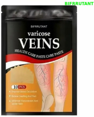 BIFRRUTANT Varicose Veins Patches Herbal Therapy for Aching Legs Plaster & Patch(10 x 1 Patches)