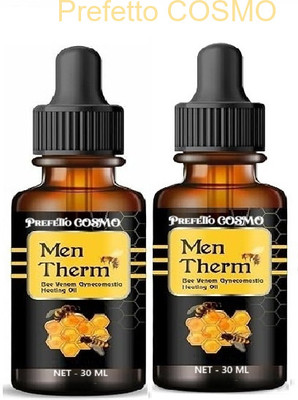 Prefetto COSMO Bee Venom Oil for Men – Relieve Muscle Stiffness Fast Liquid(2 x 30 ml)