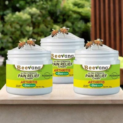 ACTIWOW BeeVana Pain Relief for Overworked Shoulders Pack of 3 Cream(3 x 16.67 g)