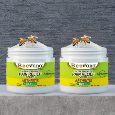 Bee Venom Relief for Swollen Feet & Ankles Pack of 2 Cream(2 x 50 g)