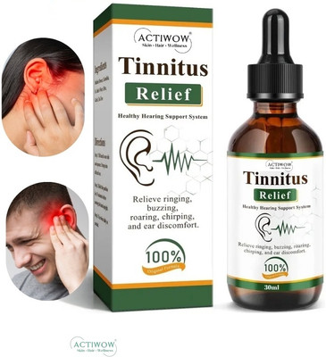 ACTIWOW Tinnitus Relief Natural Inner Ear Formula Liquid(30 ml)