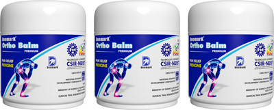 DEEMARK Ortho Balm: The Ultimate Pain Relief Solution | Quick and Effective Balm(3 x 50 g)