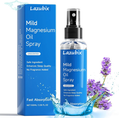 Lazubix Magnesium Oil Spray Body Calm Magnesium Oil Spray H Spray(100 ml)