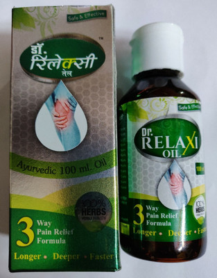 DR Relaxi Rajasthan herbals ayurvedic oil for body and joint pain-100ml Liquid(100 ml)