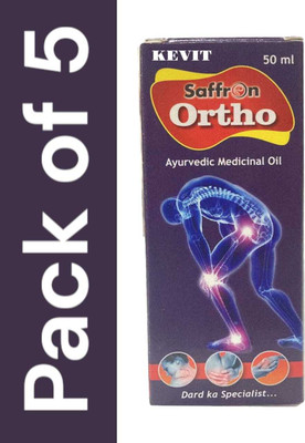 Kevit SAFFRON ORTHO OIL Liquid(5 x 50 ml)