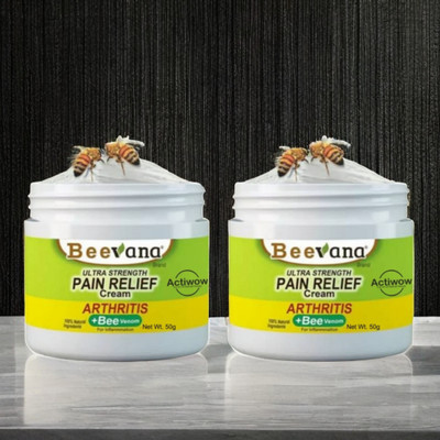 ACTIWOW BeeVana Pain Cream for Full-Body Healing Pack of 2 Cream(2 x 25 g)