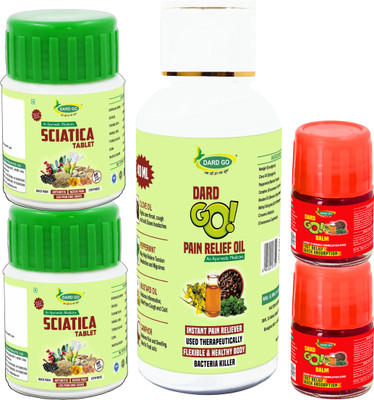 DARDGO Pain Relief Oil for Knee, Joint, Muscle Pain |Sciatica| |Pain Relief Oil| |Balm| Liquid(3 x 20 ml)