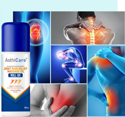 ASTHI CARE Strong Pain Oil- Get Relief from Knee, Back & Joint Pains Liquid Liquid(60 ml)