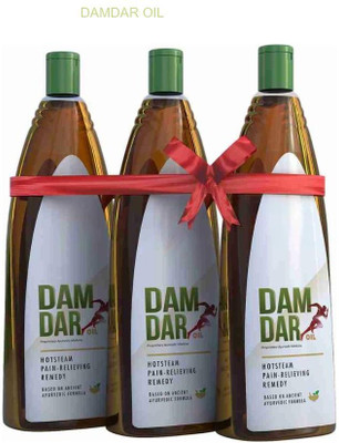 damdar Joint Pain Relief Ayurvedic Oil Liquid Pack Of 3 Lo46 Liquid(3 x 66.67 ml)