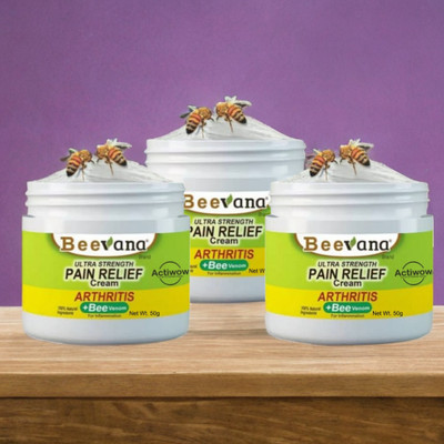 ACTIWOW BeeVana Joint & Muscle Cream for Quick Recovery Pack of 3 Cream(3 x 16.67 g)