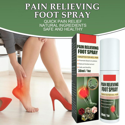 NEXTSET Pain-Relieving Foot Spray for Heel & Joint Pain | Herbal Formula with Boswellia Spray(2 x 30 ml)