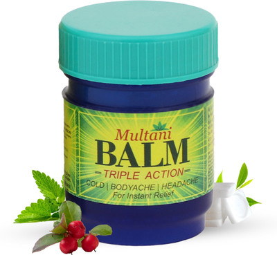Multani Triple Action Balm | Multi-Propose Pain Relief Balm - Balm(20 g)