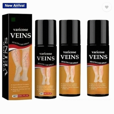 BIFRRUTANT varicose veins liquid active swelling reducer Spray(3 x 50 ml)