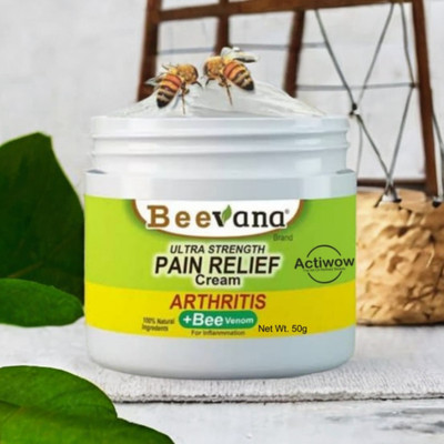 Bee Venom Relief for Stiff Joints & Sore Muscles Cream(50 g)