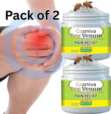 COSMIVA BeeVenom Soothing Gel for Muscle & Joint Bee Venom pain cream - Pack of 2 Cream(2 x 50 g)