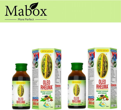 Mabox Oleo Rheuma joint pain relief oil 50mlx2 Liquid(2 x 50 ml)