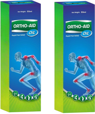 SUMO ORTHO-AID PAIN RELIEF OIL FOR INSTANT MUSCLE PAIN RELIEF PACK OF 2 Liquid(2 x 50 ml)