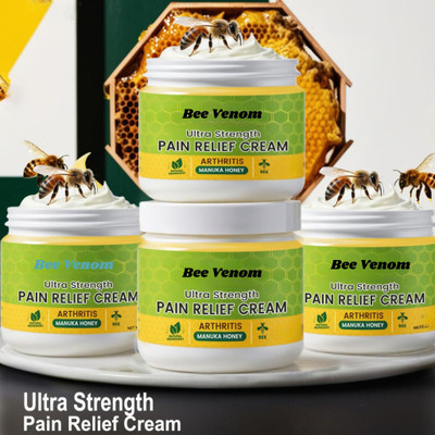 Bee Venom O Joint and Bone Cream, Provides for Neck & Knee Pain Cream(4 x 50 g)
