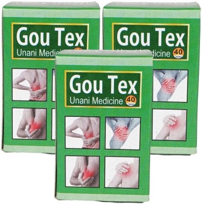 BODRI Gou tex tablet for joint pain,arthirtis Tablets(3 x 40 Units)