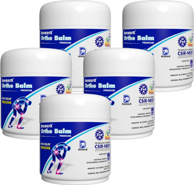 DEEMARK Ortho pain relief Balm Pack of 5 Balm(5 x 50 g)