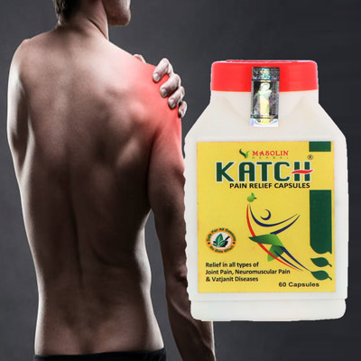 masolin HERBAL KATCH AYURVEDIC PAIN RELIEF CAPSULES 60CAP - FOR INSTANT PAIN RELIEF Capsules(60 Units)