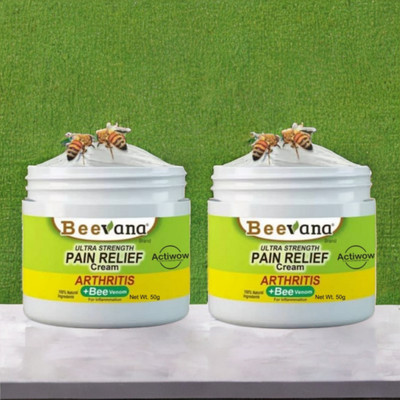 Bee Venom Quick Relief for Muscle Fatigue Pack of 2 Cream(2 x 50 g)