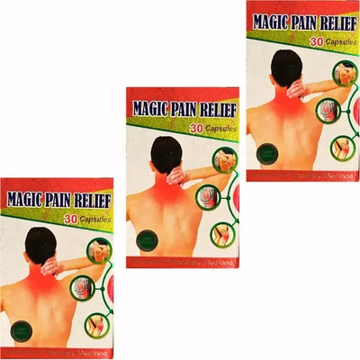 adhopper ytgfh MAGIC PAIN RELIEF CAPSULE JOINT PAIN,RHEUMATOID Capsules(3 x 30 Units)