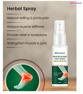 BIFRRUTANT No Side Effects Foot Spray for Foot Pain Instant Solution Spray(100 ml)
