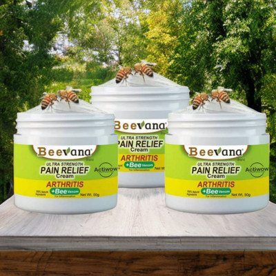ACTIWOW BeeVana Pain Relief for Knees & Elbows Pack of 3 Cream(3 x 16.67 g)