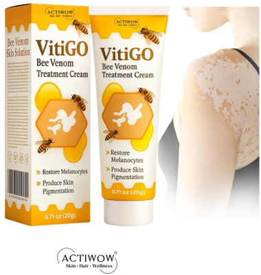 ACTIWOW Vitigo Bee Venom Cream for Gentle Glow Ritual Z01 Cream(100 g)