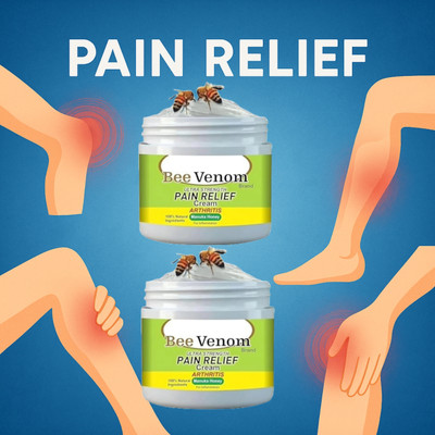 MINTARA BeeVenom Rapid Recovery Balm for Muscle Cramps Cream(2 x 50 g)