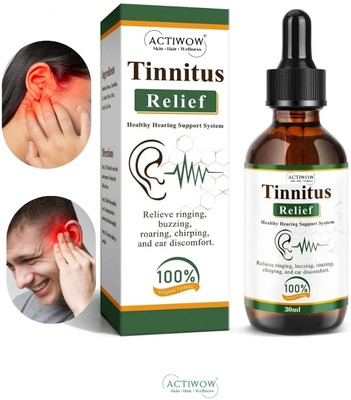 ACTIWOW Tinnitus Relief Ear Protection Herbal Formula Liquid(30 ml)