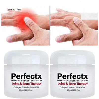 BIFRRUTANT PerfectX Joint and Bone Treatment Cream – Herbal Ingredients, Fast Results Cream(2 x 25 ml)