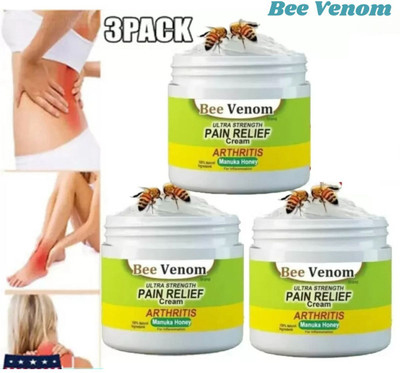 Bee Venom L Energetic Pain Relief Regular Cream Cream(3 x 100 g)