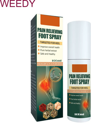 WEEDY Relieving Foot Spray with Herbal Cool - 1 Liquid(100 ml)