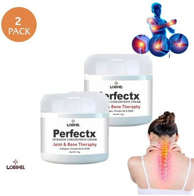 LORSHEL Perfectx Joint & Bone Cream for Natural Joint Relief Cream(2 x 50 ml)