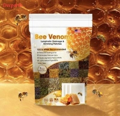 Deeparth Bee Venom Foot Patches Clean Feet and Relax Body With One Easy Step Plaster & Patch(100 g)